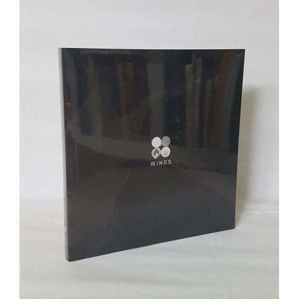 K-POP BTS 2nd Album [WINGS] W Ver. CD + 96p Photobbok + Photocard Sealed